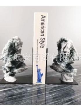 代简约创现样意树29630脂书立书靠书档书板房售楼处桌面架办公室