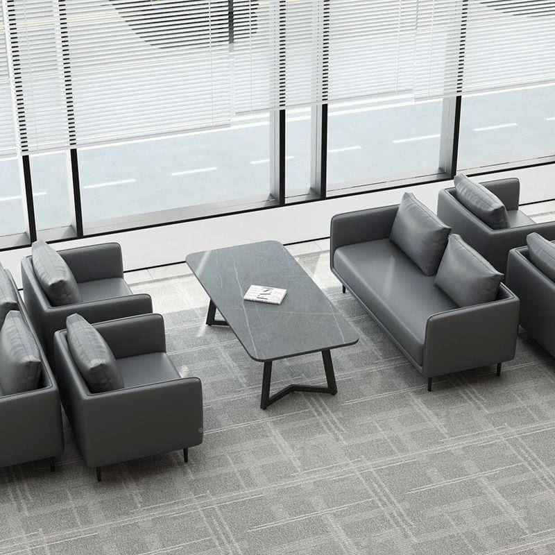 办公沙发休4s店商务接待人室会客洽谈售PRV部息区单位小型茶几楼