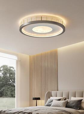 意式新极简款卧室吸顶灯现MKT代约书房儿童形房圆全光谱简护眼吸