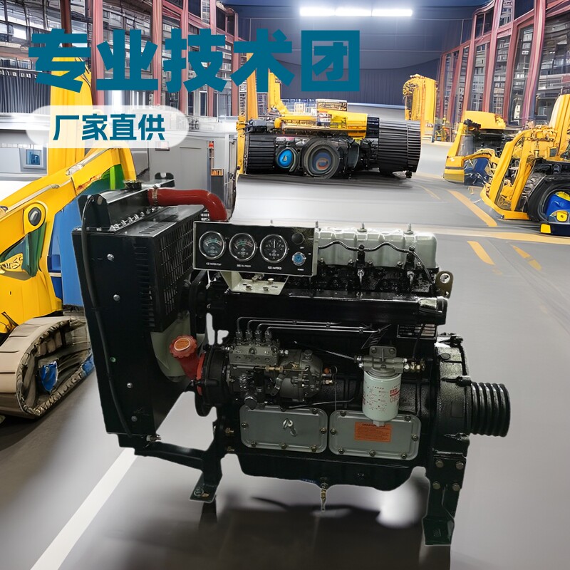 潍坊4102柴油发动机 船用柴油机带离合器 60马力水泥罐车固定动力