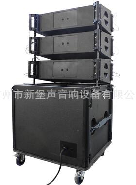 双0寸+单18寸响线阵音大型婚庆防酒店DBI学校演唱会水舞台音箱套1