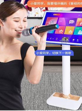 包邮庭KTV音响QOF套装高清点K歌机卡拉O音放箱功全套家家用K歌一