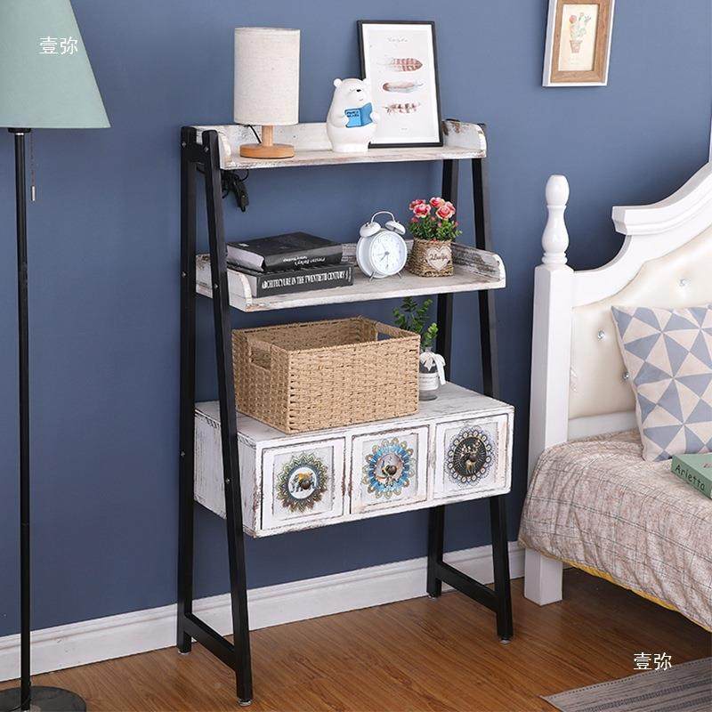 式架置物阳台客厅花盆架子铁美艺花落地式多层实木thfg%y$*床头收,收纳整理,书桌收纳置物架,淘宝优惠券,粉丝福利购,淘宝优惠卷