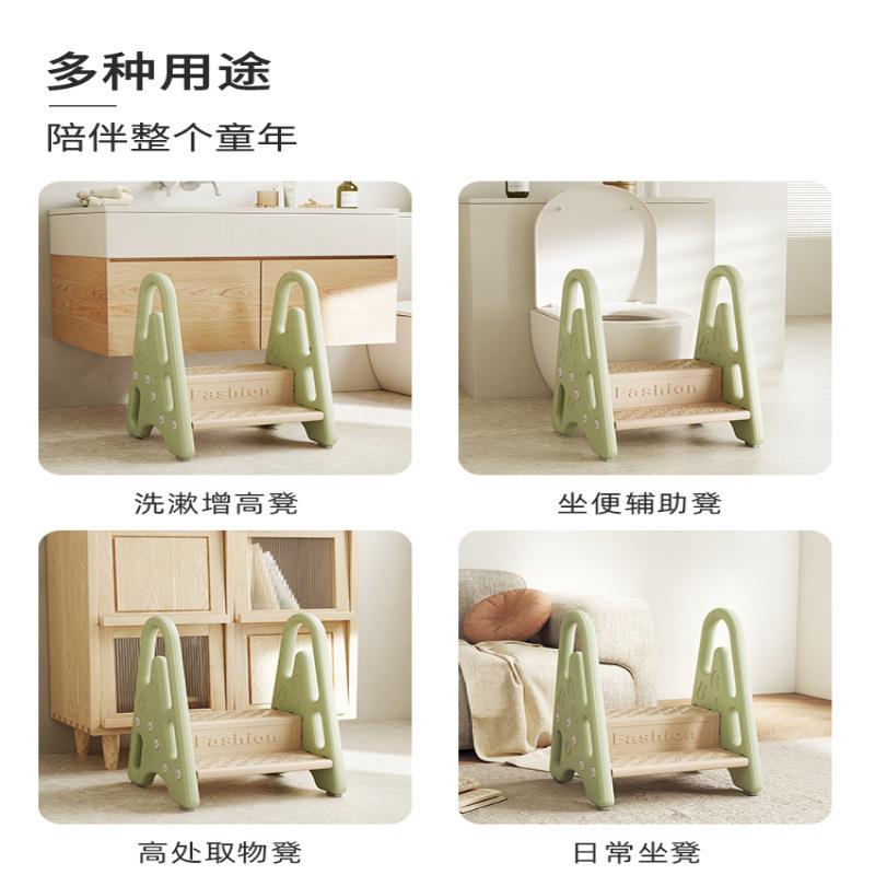 宝宝洗手梯踩脚凳童洗手台阶脚垫儿凳洗池卫生间洗漱脚踏脸凳OZV