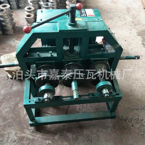 压瓦机厂20-60家现销管售手动圆管方打弯机又称弯货管机使用方便