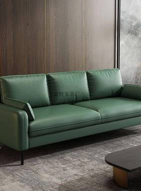 代轻奢卧室公寓出房休息区接待区小户型客小厅沙发租NCD科技布沙