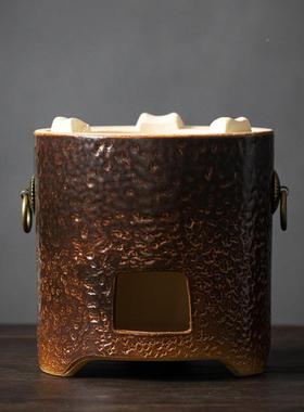 碳炉煮茶壶户外壶酒碳煮茶器提精梁OGP烧水壶陶瓷干烧壶温茶壶套