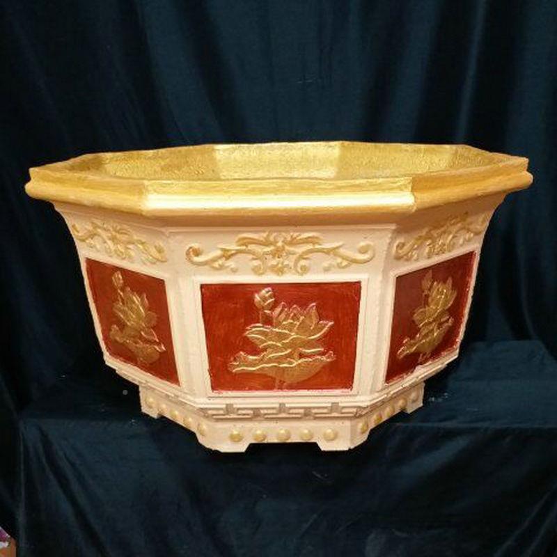 料模具厂家塑菱形花八盆水泥模具角AB267S塑钢塑料花盆模具制造