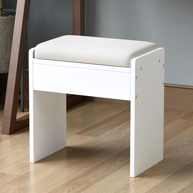 天台卧悦先红凳子化妆网家用室梳妆台凳子现代简约女凳生QAB可爱