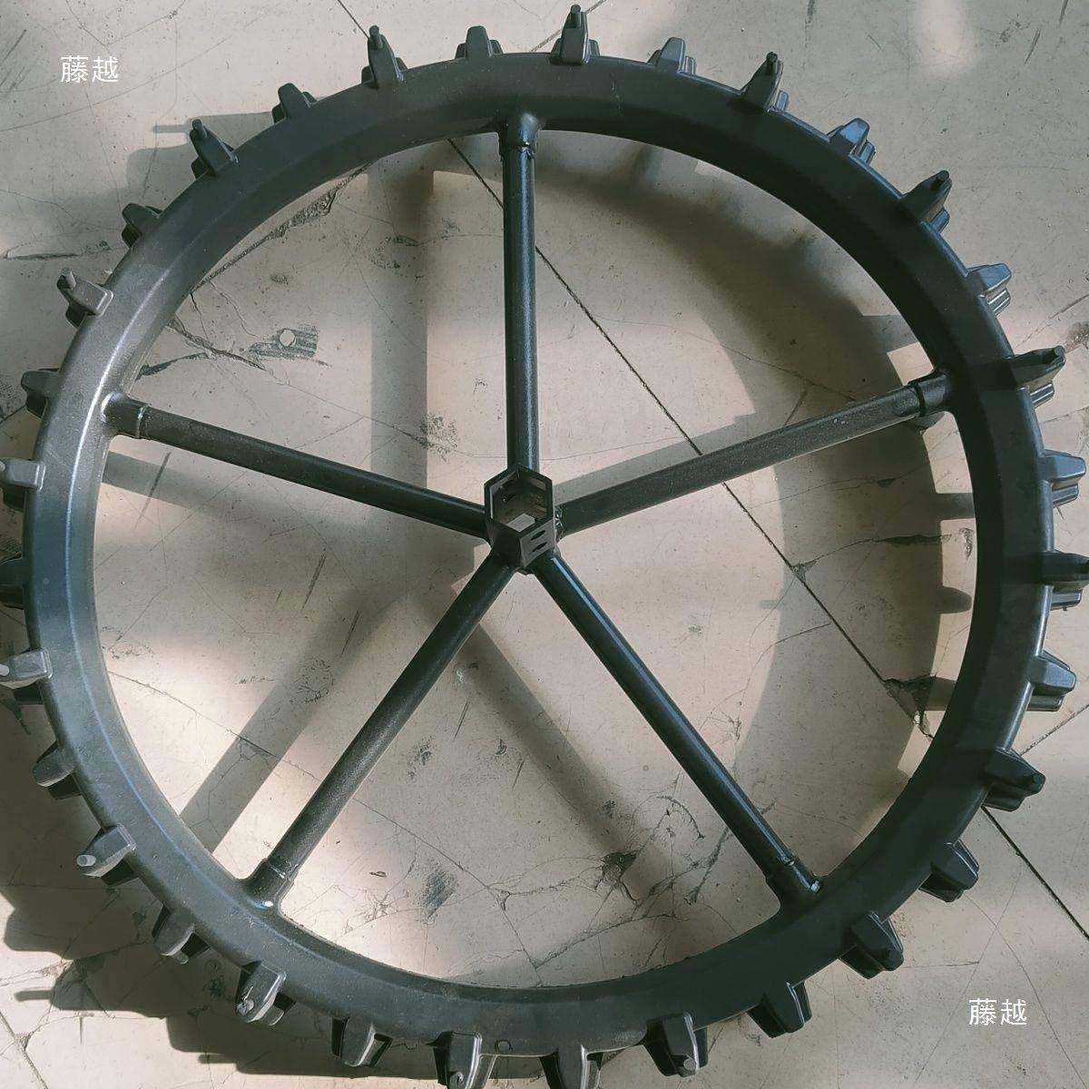 微KKU耕机配件全实心轮胎厂家开实沟机大锄草手扶心轮子大机全