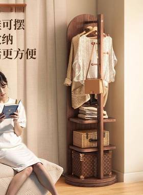 全身镜落地镜家用卧室ZHC旋转移动穿衣衣衣镜挂帽架一体可式大试