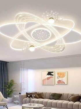 山灯现具大气智能客厅主灯代简中约l720ed吸2顶灯套餐205新款卧室