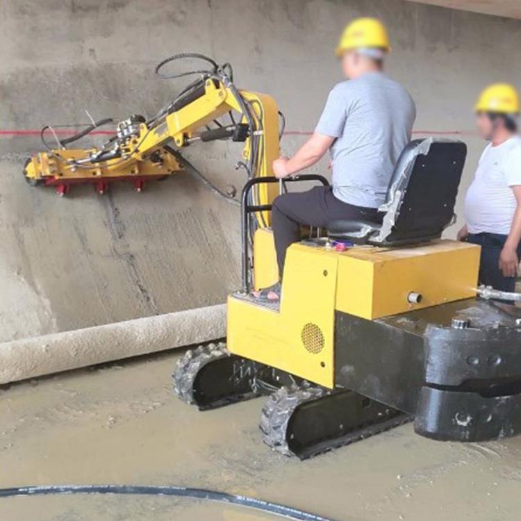 衬隧道凿毛机大型混凝设土路面机凿毛备气动隧道二边凿毛TOR机器