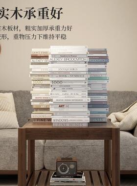 明峥家具实木边几客厅厂用沙发旁中式家简易LNI小方简桌小户型阳