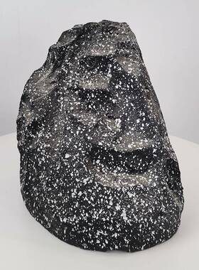 仿真坪绿植户草音响石头园林假山装饰园ZOP玻璃钢固定外花摆件