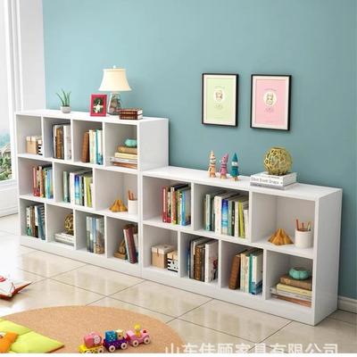学落生地简实木置物LNL架家用易矮书柜自由组合童阅读书儿架