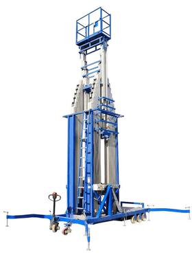 厂家直销高空2作业双柱BLV维GTW8-00举升机酒店Y学校高空修升降台