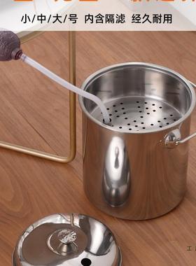 茶锈桶茶渣不钢端废水桶茶台大容量排水茶桶干桶湿分离垃YHF圾高