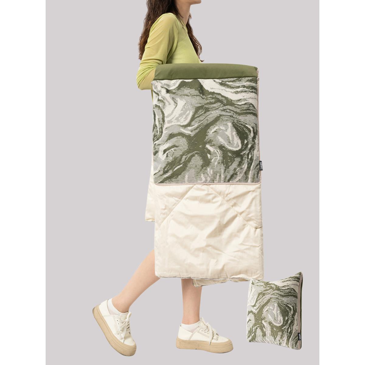 A10L用2两0ILT25新款法式轻奢纯抱枕被子办棉公室沙发靠枕二合一