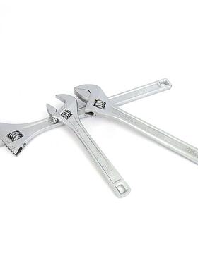 8方孔EUT动扳4手1寸2寸大开口活口扳子珍珠活镍电泳重型光柄活络