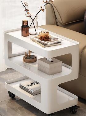 可动边几沙发边置OZP物架小桌边子客厅推拉茶几小推车柜边桌床移
