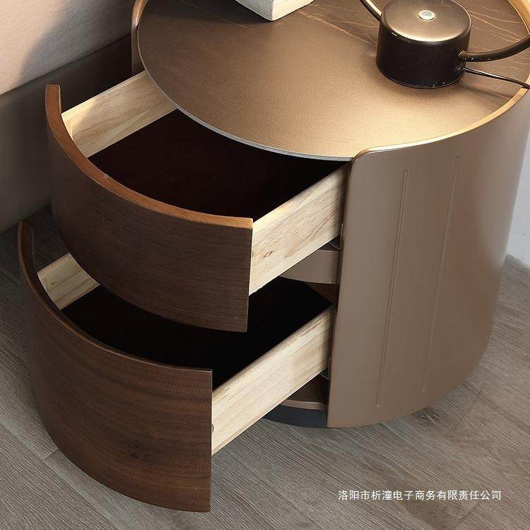 计师岩圆形AJY床头柜意板式极简现卧代简约室设边柜,鲜花速递/花卉仿真/绿植园艺,其它园艺用品,淘宝优惠券,粉丝福利购,淘宝优惠卷
