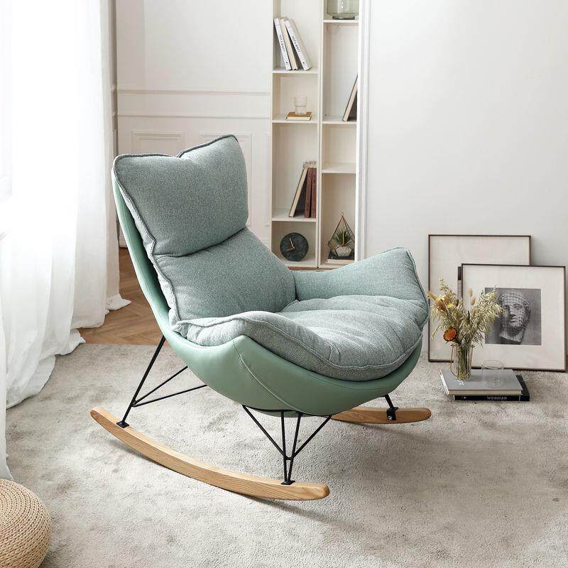 网摇摇MCB椅阳台躺椅小户型懒客人厅用休闲单人红家沙发椅