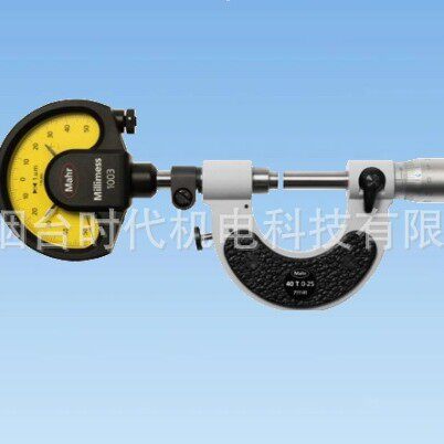 mahr德国马尔带表千分尺40T千分尺4154000含指示表