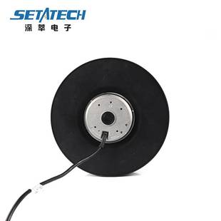 AC交流Φ225 89塑料风轮220V散热风扇 99MM后倾离心风机B225