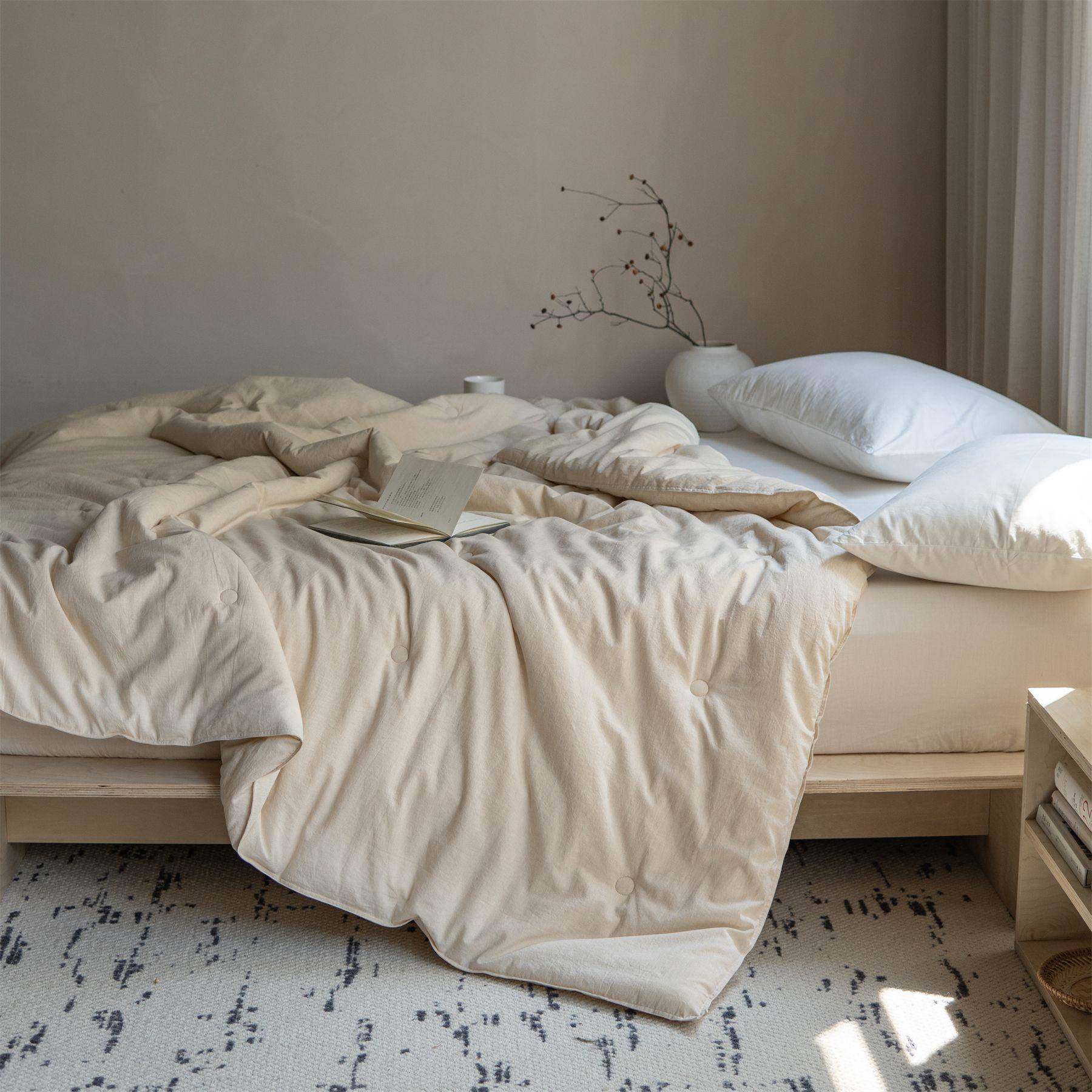 日式轻奢水洗彩棉10%蚕丝雪绒被芯A类纯棉双人春秋被秋冬保暖冬被,纺织面料/辅料/配套,纺织机械配件,淘宝优惠券,粉丝福利购,淘宝优惠卷