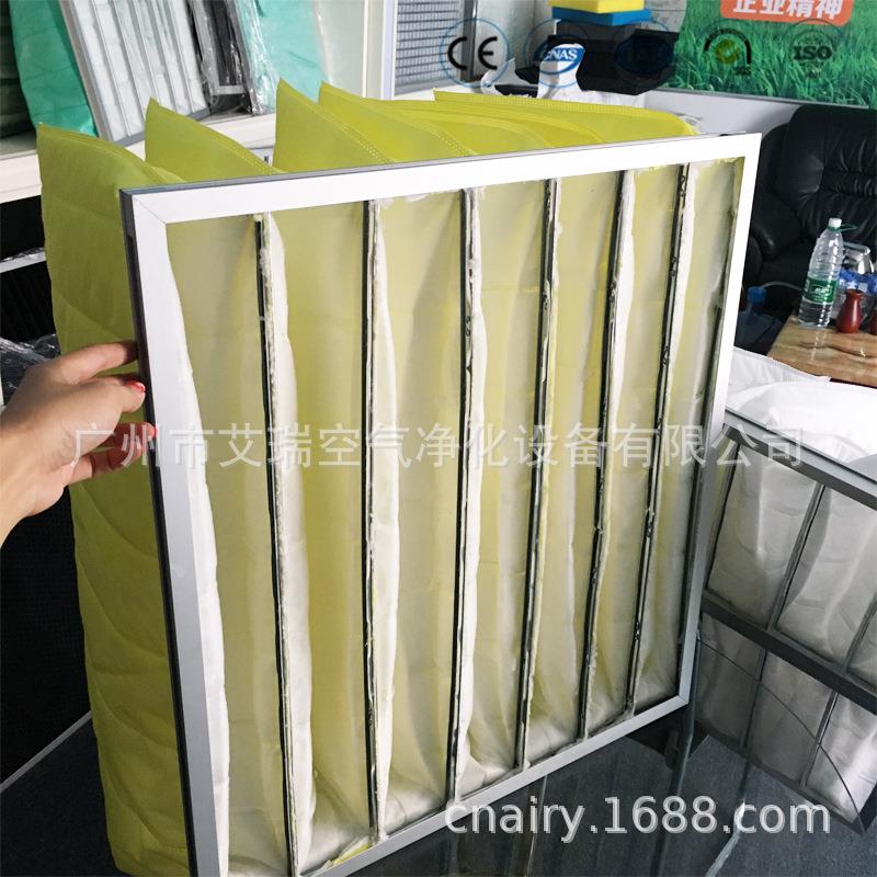 F5f6F7F8F9无纺布中效过滤袋可清洗袋式过滤器布袋式中效过滤器