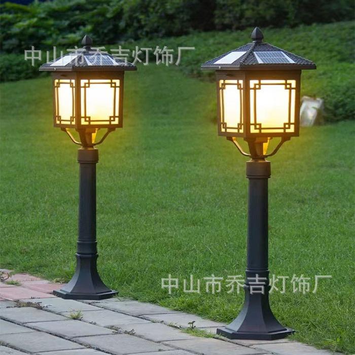 太阳能灯户外庭院灯家用室外景观花园别墅LED防水草地插式草坪灯