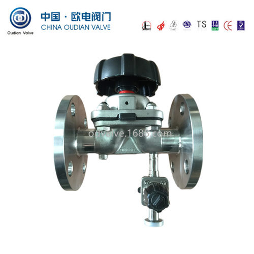 卫生级不锈钢隔膜阀G86J-16P