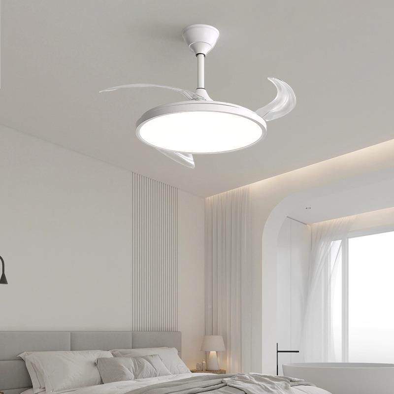款光谱风扇灯全超护眼现代简新约698led吊灯一体餐厅卧室薄全屋套