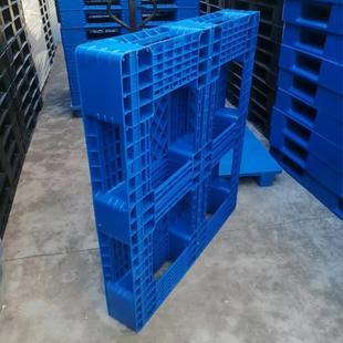 上海塑料托盘塑塑胶VTD卡板板叉地托网格车田字型仓库周转栈胶地