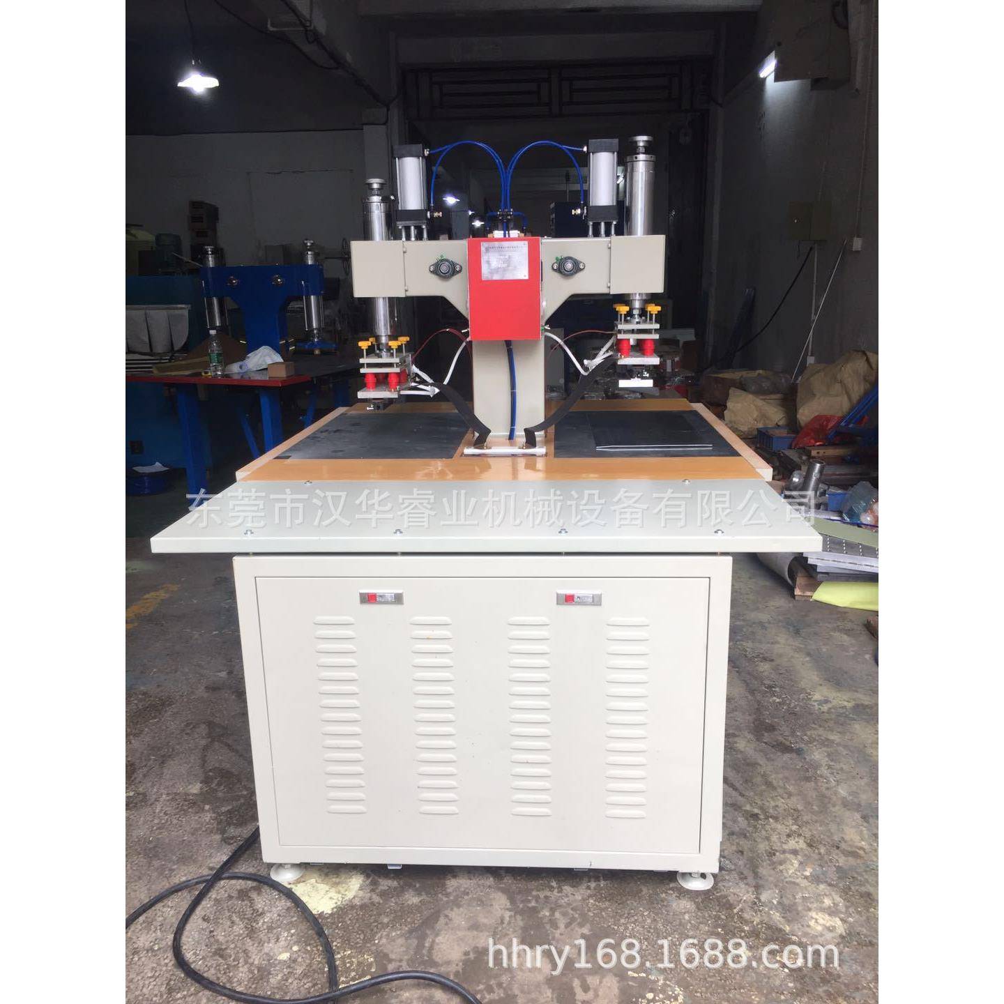 双头油压脚踏式高频冷热HHRY-8KW理疗袋接机VC透熔明手提敷袋高频
