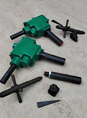 煤矿井上设、下9轨道铺打孔ZK-1气动钢轨持钻孔机手式气CEP动轨道