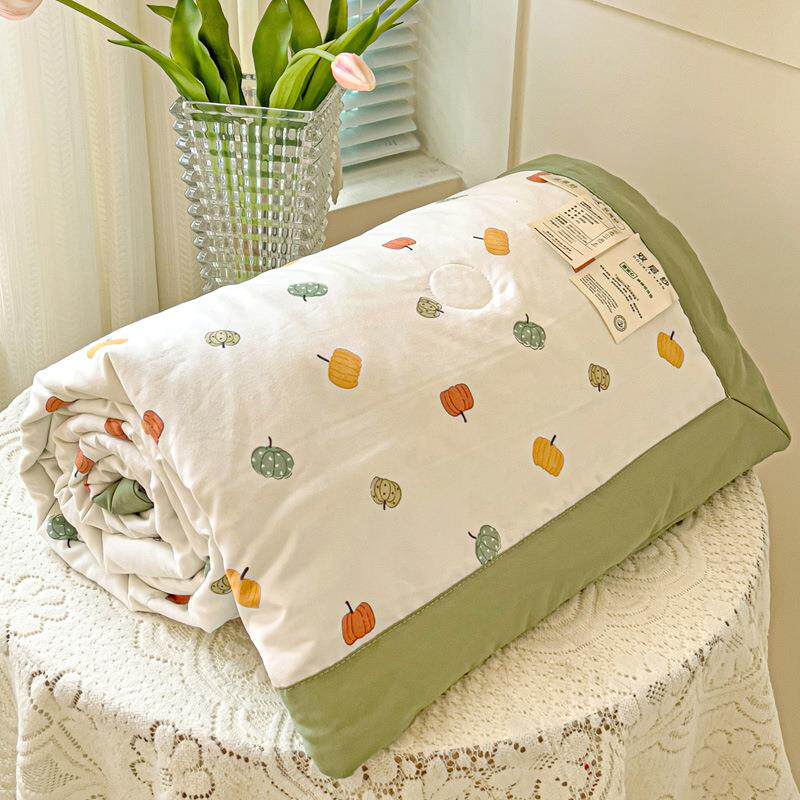 款A类EKS新织双层纱夏被四件套碎小清针新高颜花值床品柔软舒适家