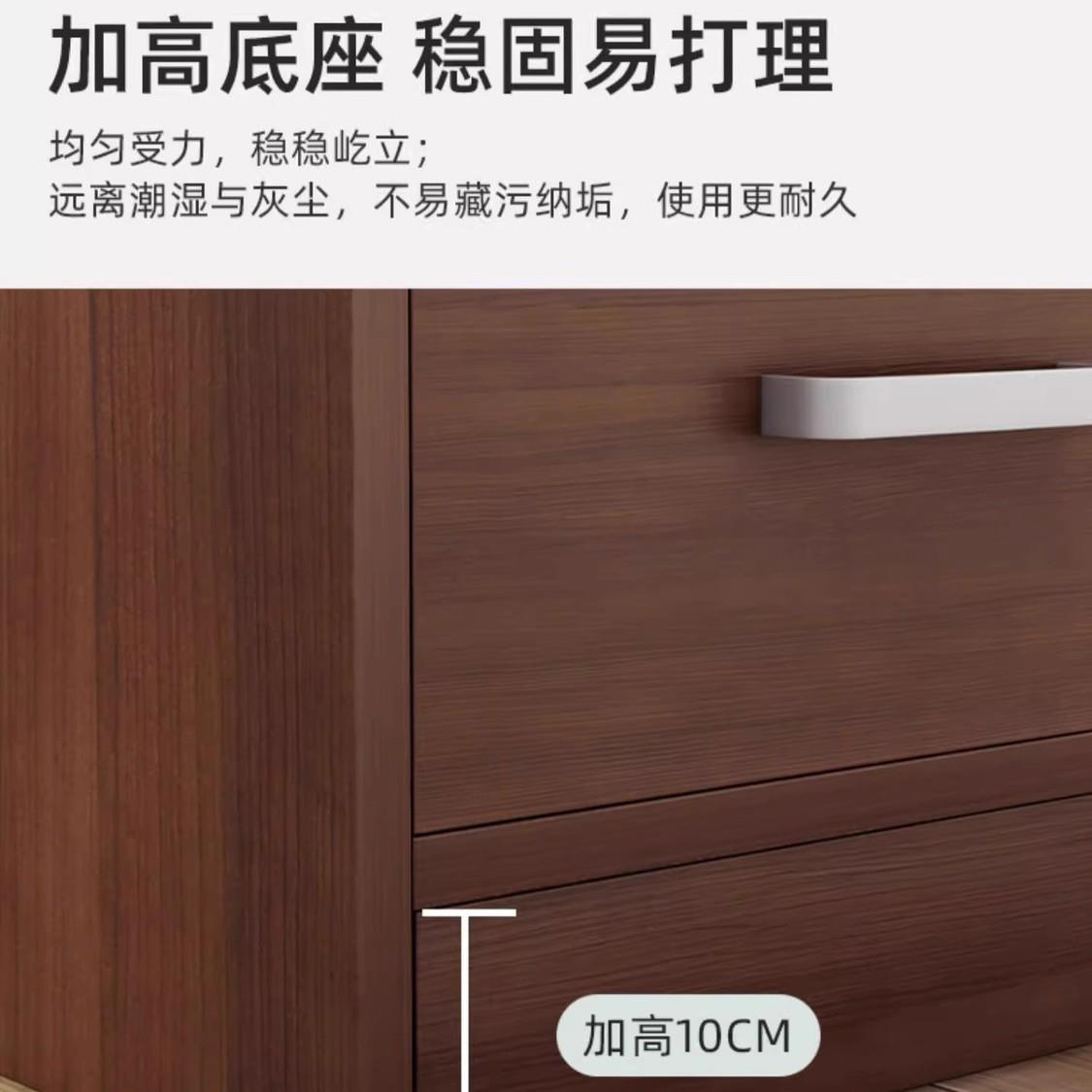 办公桌子带锁抽电脑桌台式桌工作多屉书桌HLZ桌面笔台记本加宽