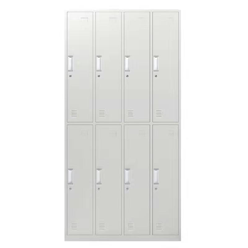 校制铁皮更衣柜学宿舍存衣柜2/4钢/6//8VXP门健身房穿衣柜