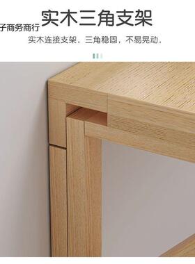实木墙折叠桌挂电脑户桌上书JPP桌小型墙壁挂式餐桌卧室靠壁墙床