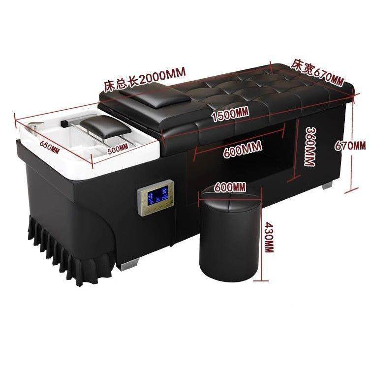 洗头床理发店平一躺泰式理全躺体简约现代美发床发见详情店深色盆,商业/办公家具,美容床/美发床/洗头床,淘宝优惠券,粉丝福利购,淘宝优惠卷