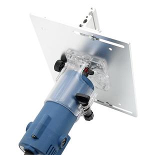 木雕刻机电木铣倒装板工作台倒多功能开升886降台面工角修边槽铝