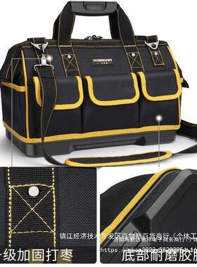 电工工具大能容包量多功工维修加厚耐磨85513特厚车载木工地帆布