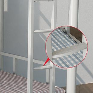 上下铺铁床学生工宿舍双层单人铁架工艺子USI床地员简易两层高低