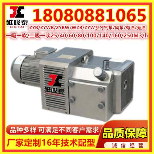 ZYW灯B10E/F/B真空压力复合气/风泵泵4.5KW泡吹0吸负压CCL抽气旋