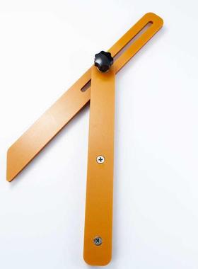 木工型角活尺活动尺木匠划线测量工具角电F87586T9木直角斜角T可