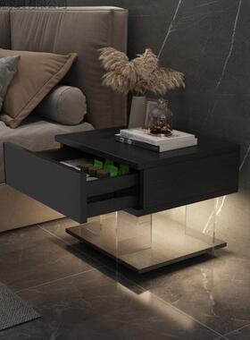 床柜轻奢感悬浮卧室床边41681柜床小型置物柜头收纳柜卧悬空主头