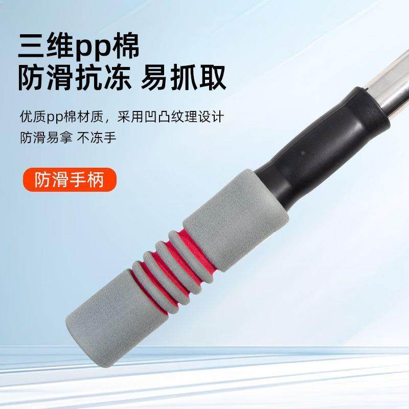 洗车拖不伤车无品牌/车工具汽车除尘掸子缩软毛可伸擦刷把车扫灰