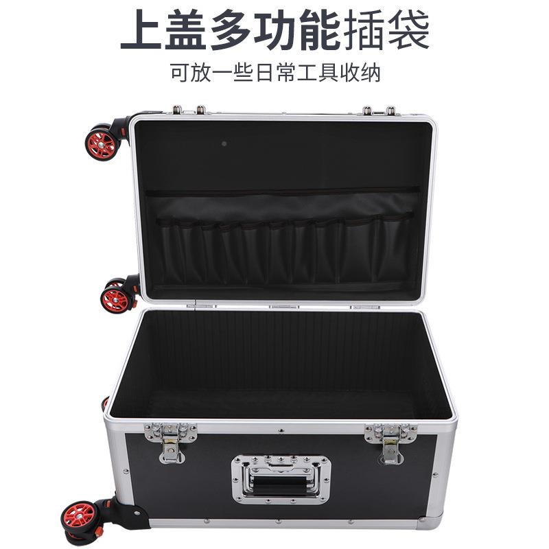 189铝合金拉工箱具摄影器收纳铝箱精密仪杆器设备铝材合金箱